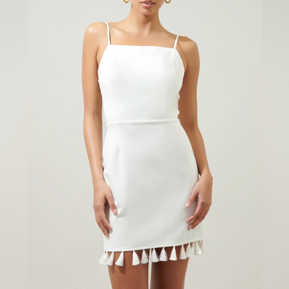 Virgo Tassel Mini Dress